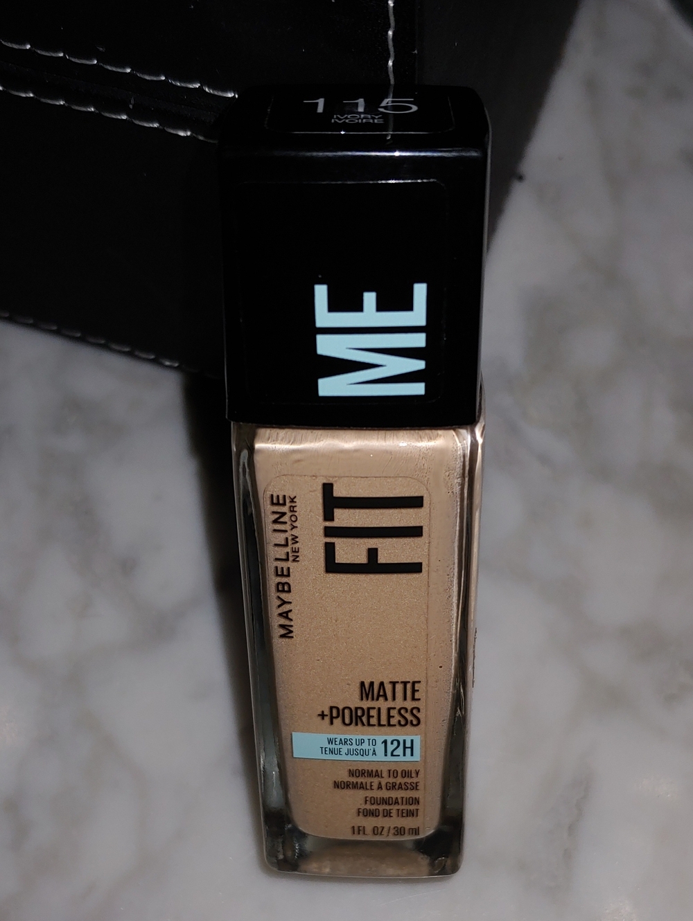 NWT Maybelline Fit Me Matte + Poreless Foundation - Ivory 115 - Full Size